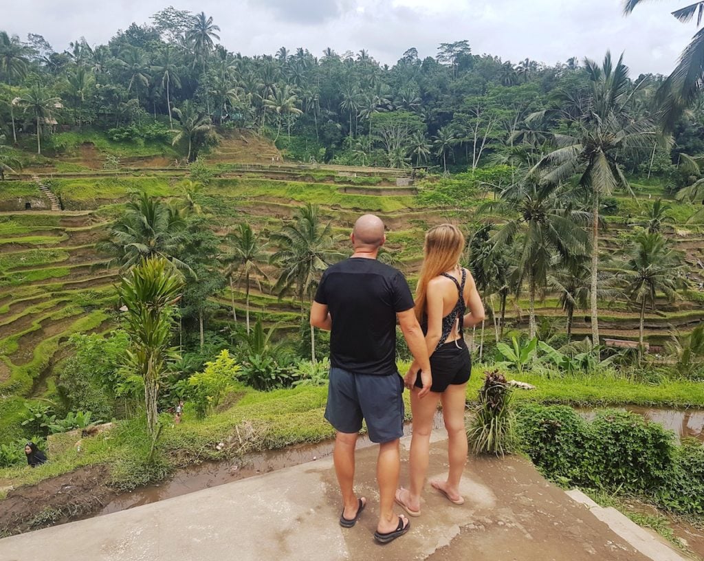 Tegalalang rice terraces Ubud Bali - Trevor and Kashlee Kucheran