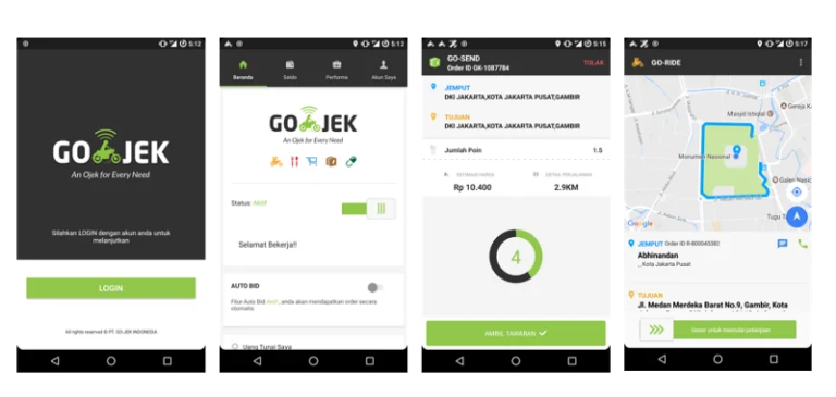 How to use the Go-Jek app in Bali