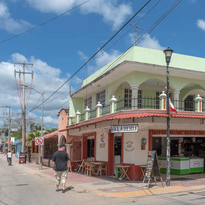 A Charming Heladeria In Bacalar, Southern Quintana Roo, Mexico