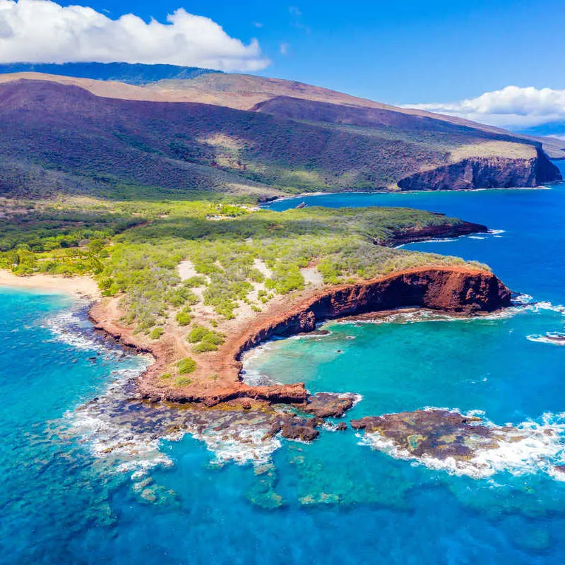 Aerial View Of Maui, Hawaii, United States
