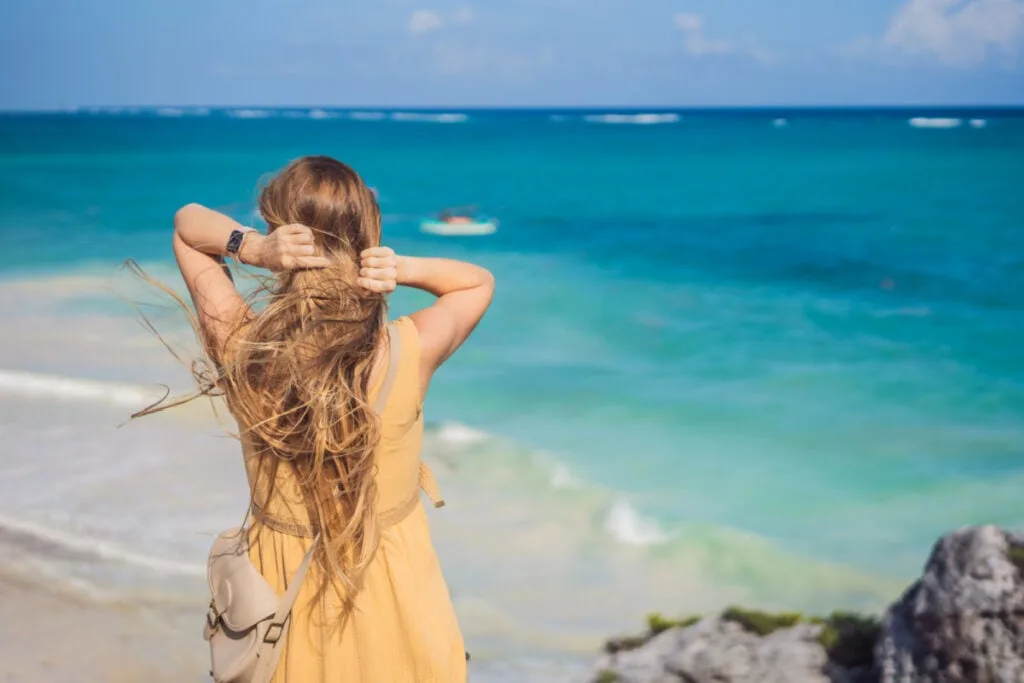 Woman in Tulum