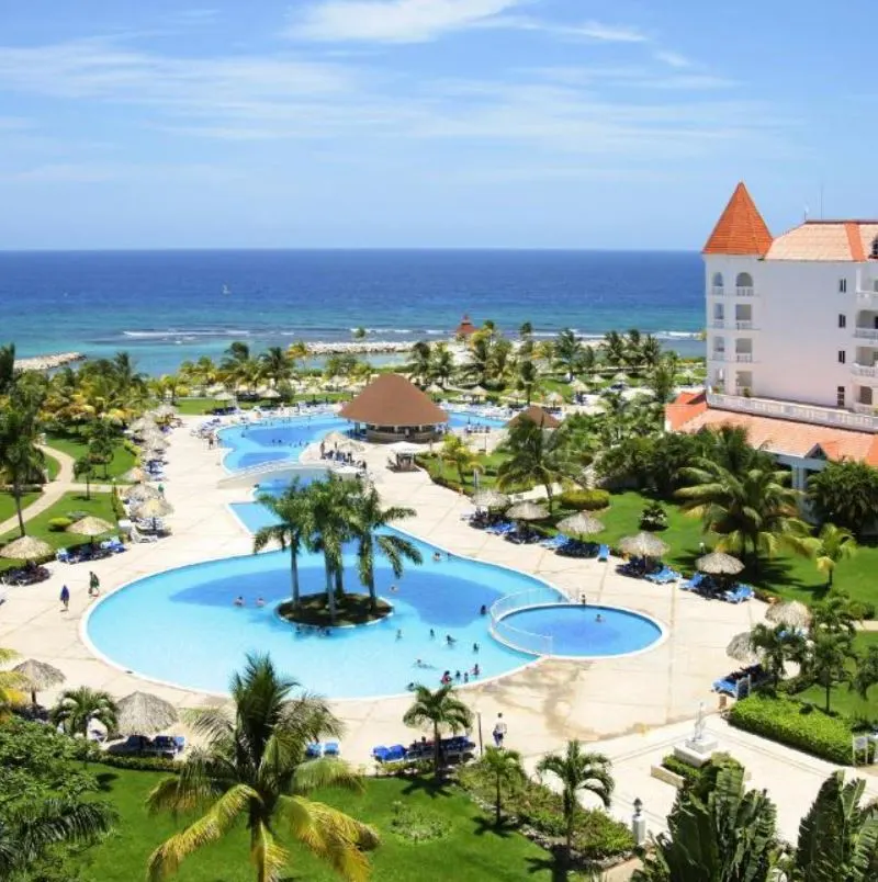 Bahia Principe Grand Jamaica exterior pool view