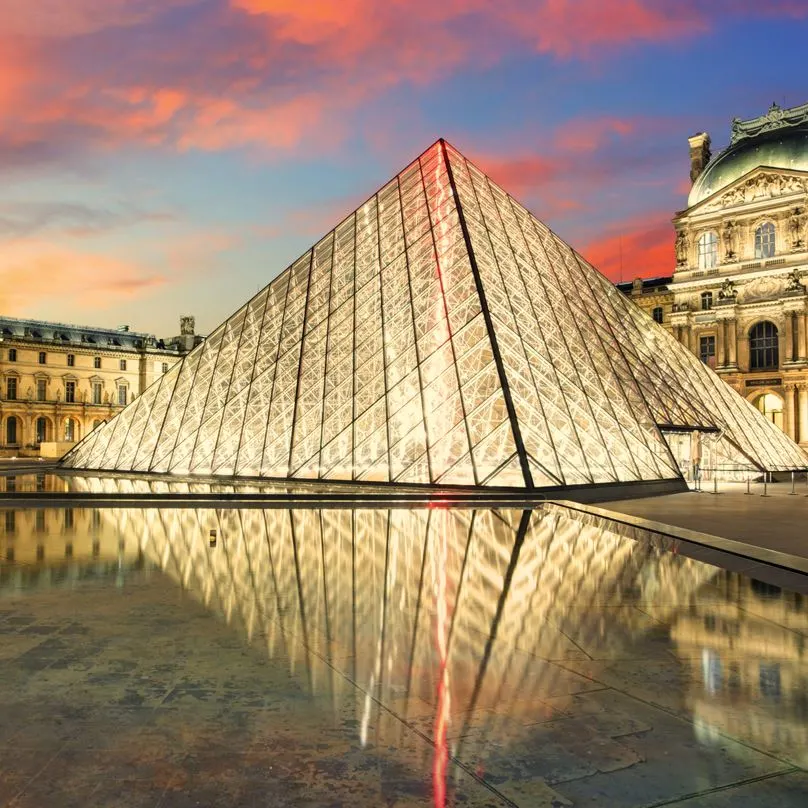 The Louvre Museum in Paris