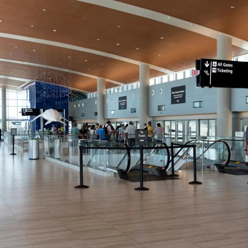 Tampa International Airport, Florida USA.