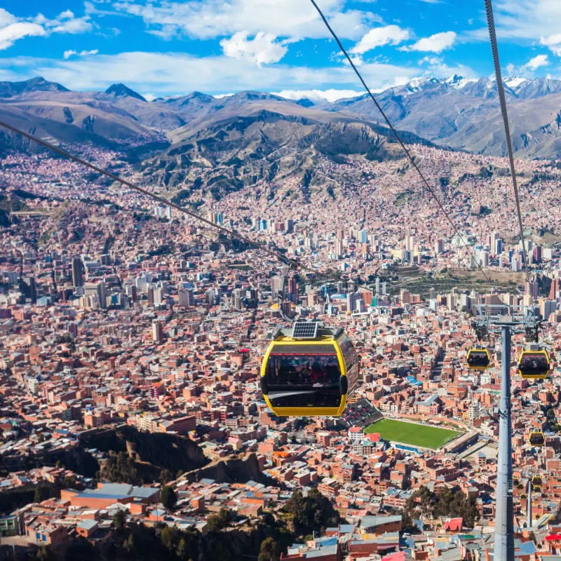 trams in la paz bolivia