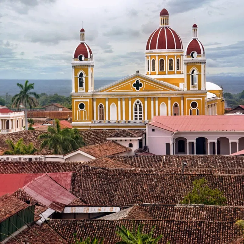 View of Cathedral Granada, Nicaragua