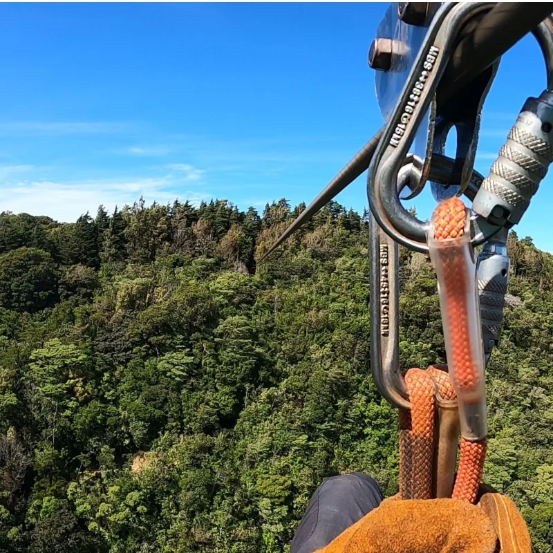 Ziplining in Monteverde Cloud Forest, Costa Rica, Latin America